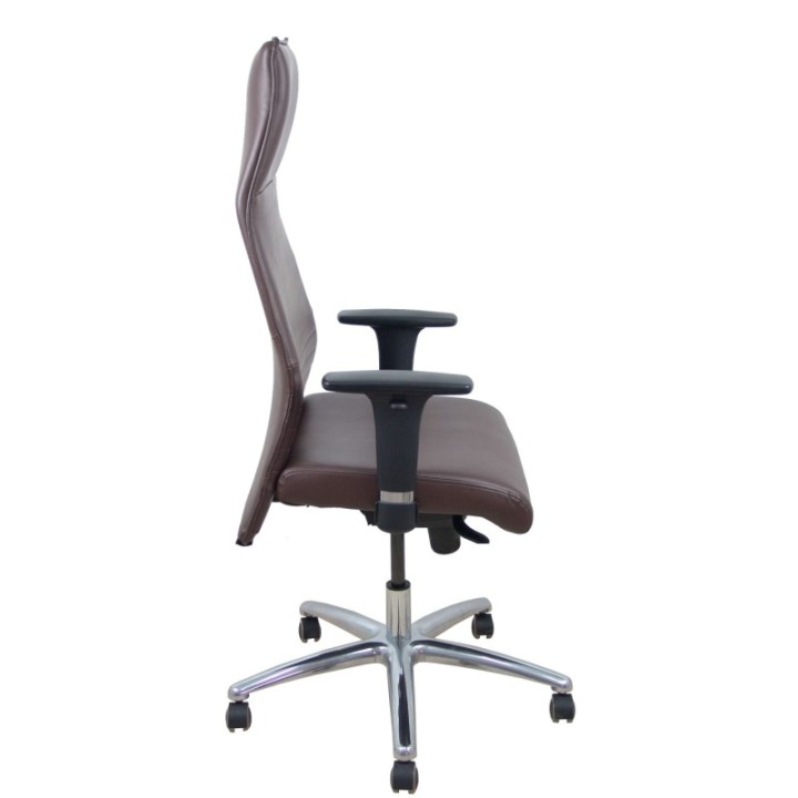 Sillón Albacete similpiel marrón oscuro