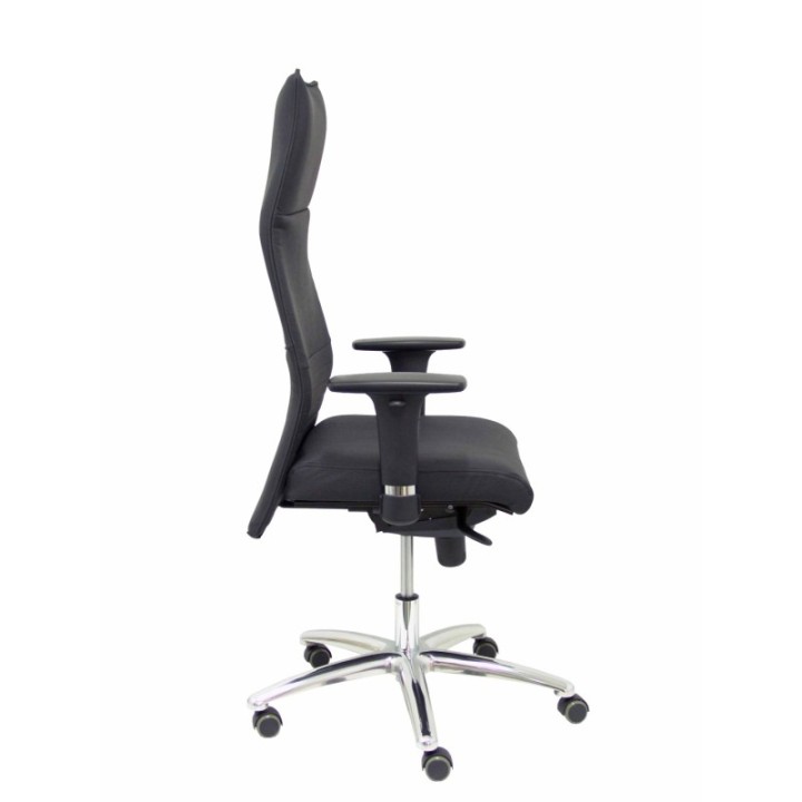 Sillón Albacete XL piel negro hasta 160kg