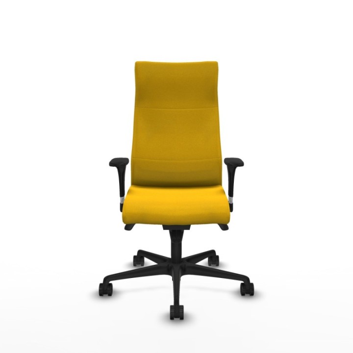 Albacete XL sincro bali amarillo brazos 1D base nailon ruedas 65 mm nailon