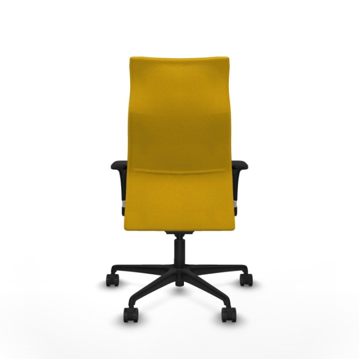 Albacete XL sincro bali amarillo brazos 1D base nailon ruedas 65 mm nailon