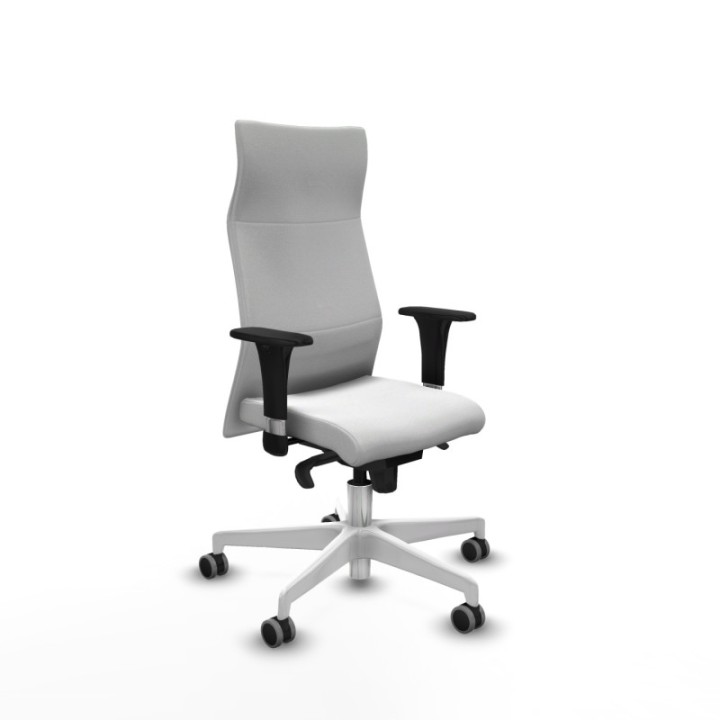 Albacete XL sincro bali blanco brazos 1D base blanca ruedas 65mm engomadas