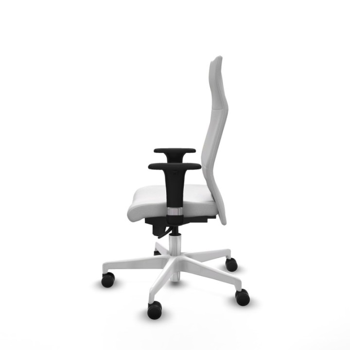 Albacete XL sincro bali blanco brazos 1D base blanca ruedas 65 mm nailon