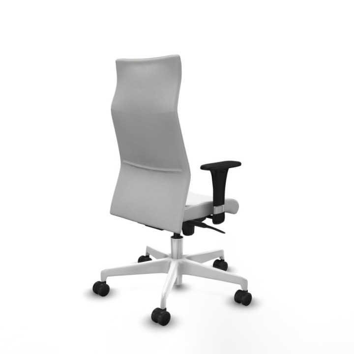 Albacete XL sincro bali blanco brazos 1D base blanca ruedas 65 mm nailon