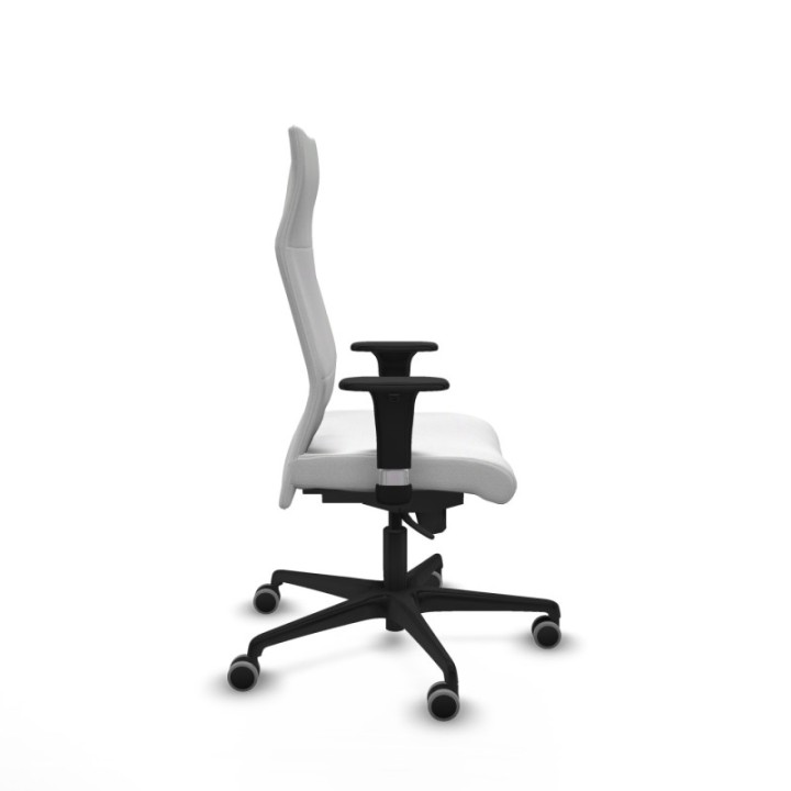 Albacete XL sincro bali blanco brazos 1D base nailon ruedas 65mm engomadas