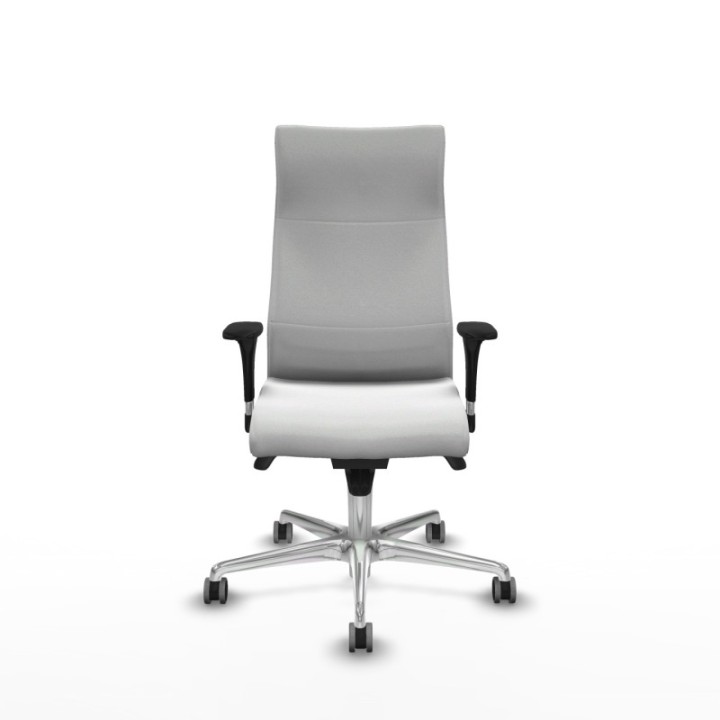 Albacete XL sincro bali blanco brazos 1D base aluminio ruedas 65mm engomadas