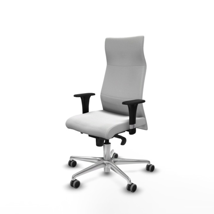 Albacete XL sincro bali blanco brazos 1D base aluminio ruedas 65mm engomadas