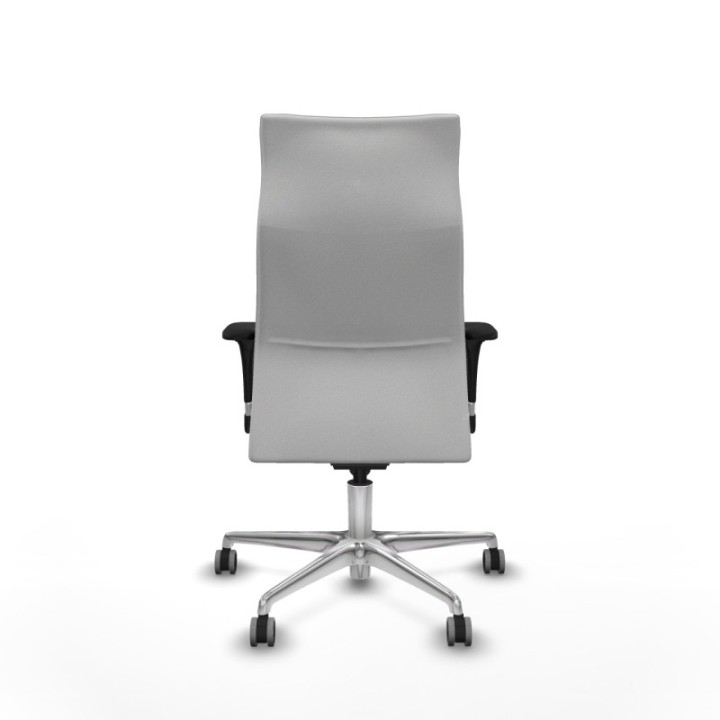 Albacete XL sincro bali blanco brazos 1D base aluminio ruedas 65mm engomadas