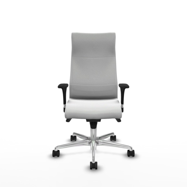 Albacete XL sincro bali blanco brazos 1D base aluminio ruedas 65 mm nailon