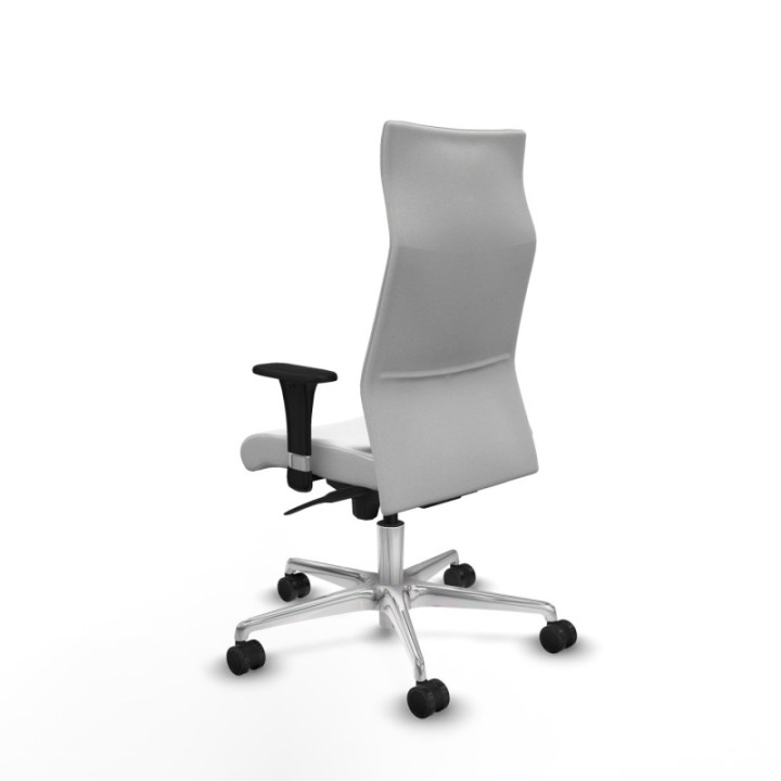 Albacete XL sincro bali blanco brazos 1D base aluminio ruedas 65 mm nailon