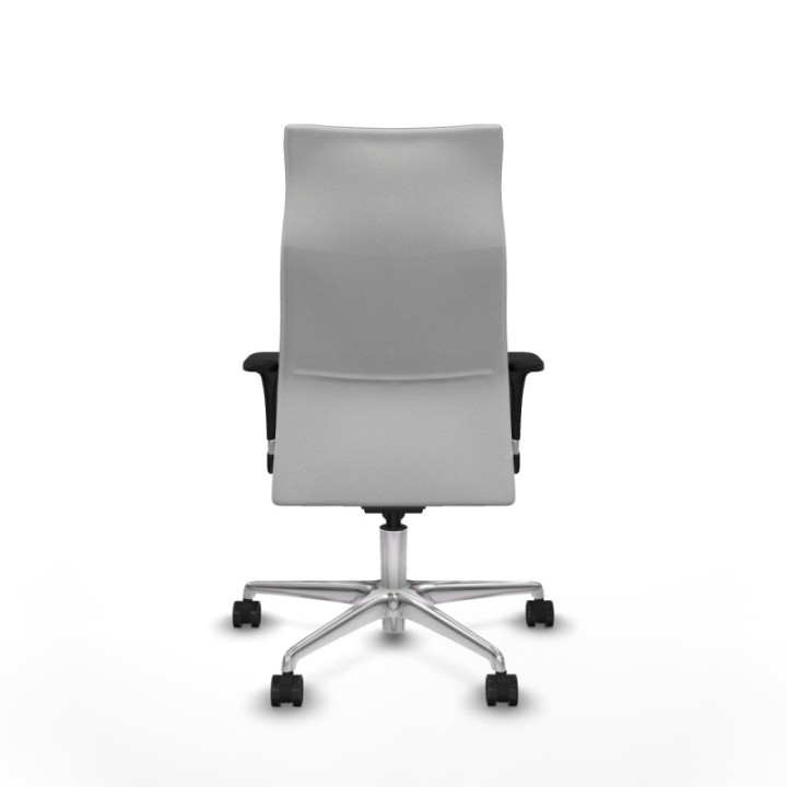 Albacete XL sincro bali blanco brazos 1D base aluminio ruedas 65 mm nailon