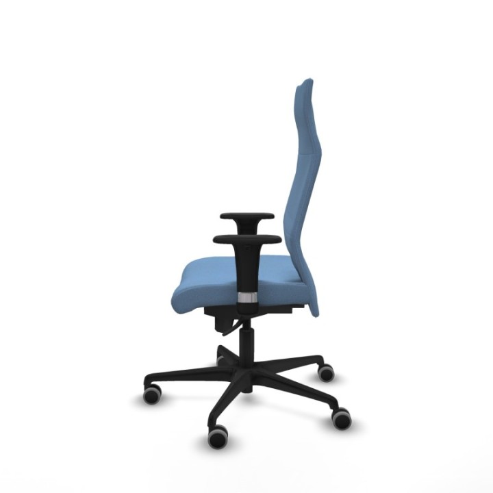 Albacete XL sincro bali azul cielo brazos 1D base nailon ruedas 65mm engomadas