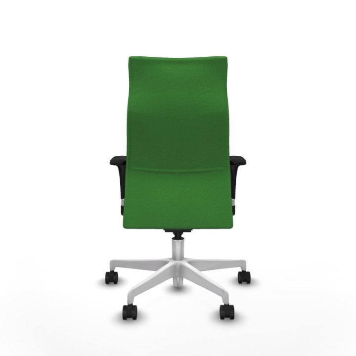 Albacete XL sincro bali verde brazos 1D base blanca ruedas 65 mm nailon