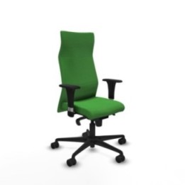 Albacete XL sincro bali verde brazos 1D base nailon ruedas 65 mm nailon