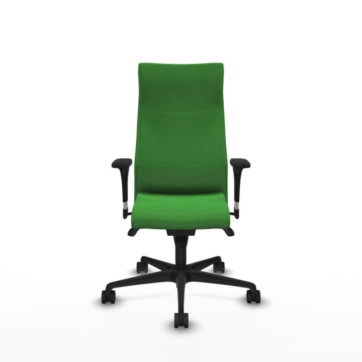 Albacete XL sincro bali verde brazos 1D base nailon ruedas 65 mm nailon