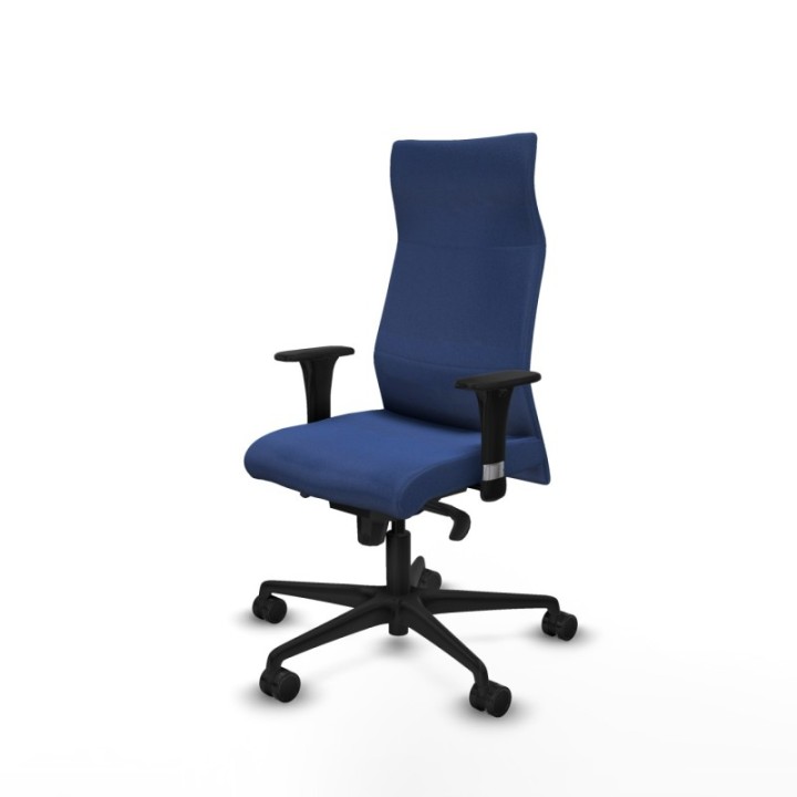 Albacete XL sincro bali azul marino brazos 1D base nailon ruedas 65 mm nailon