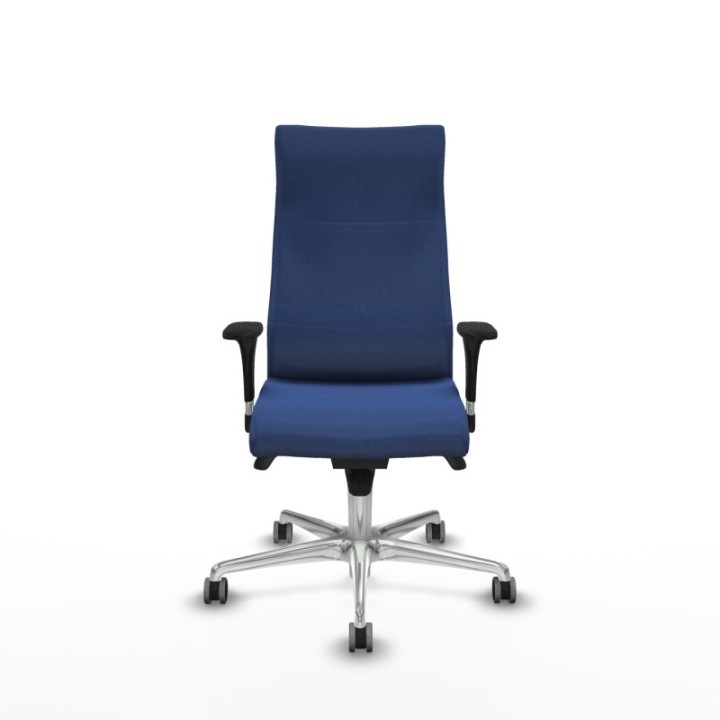 Albacete XL sincro bali azul marino brazos 1D base aluminio ruedas 65mm engomadas