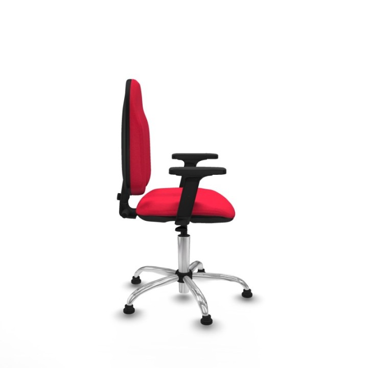 Algarra CP bali rojo brazos 2D base cromada topes