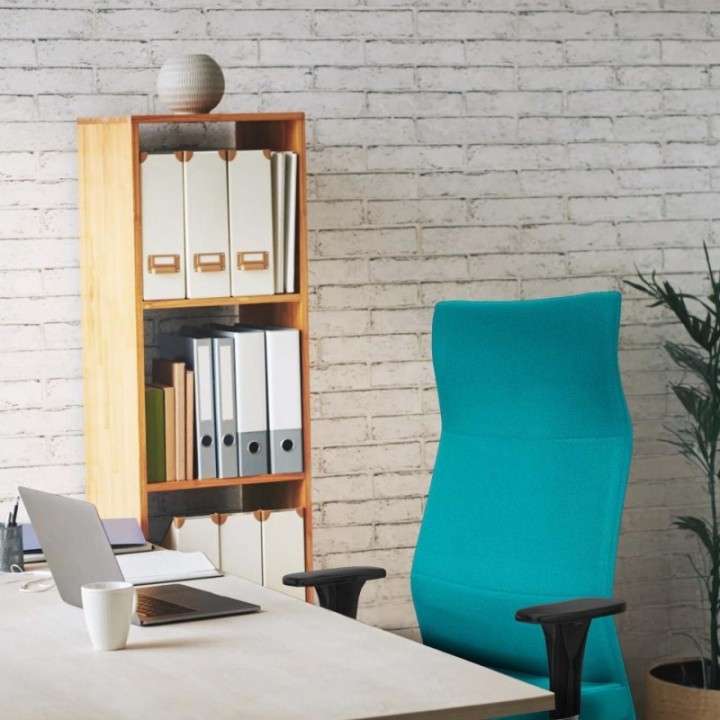 Albacete XL sincro bali gris brazos 1D base nailon ruedas 65mm engomadas