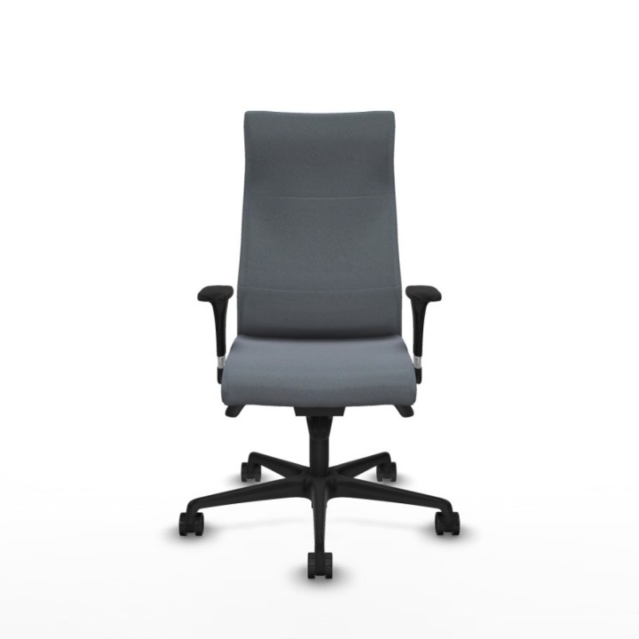 Albacete XL sincro bali gris brazos 1D base nailon ruedas 65 mm nailon