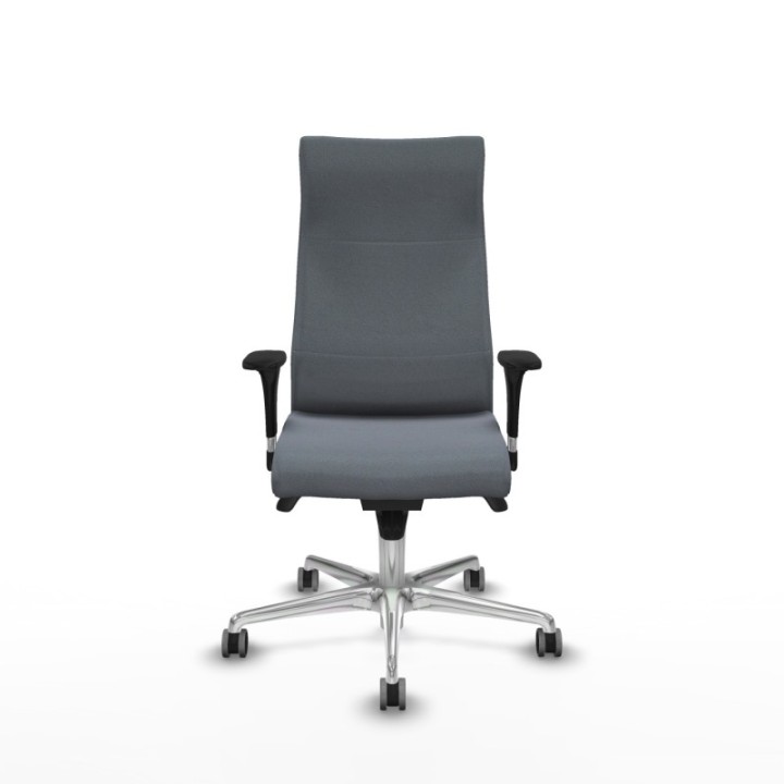 Albacete XL sincro bali gris brazos 1D base aluminio ruedas 65mm engomadas