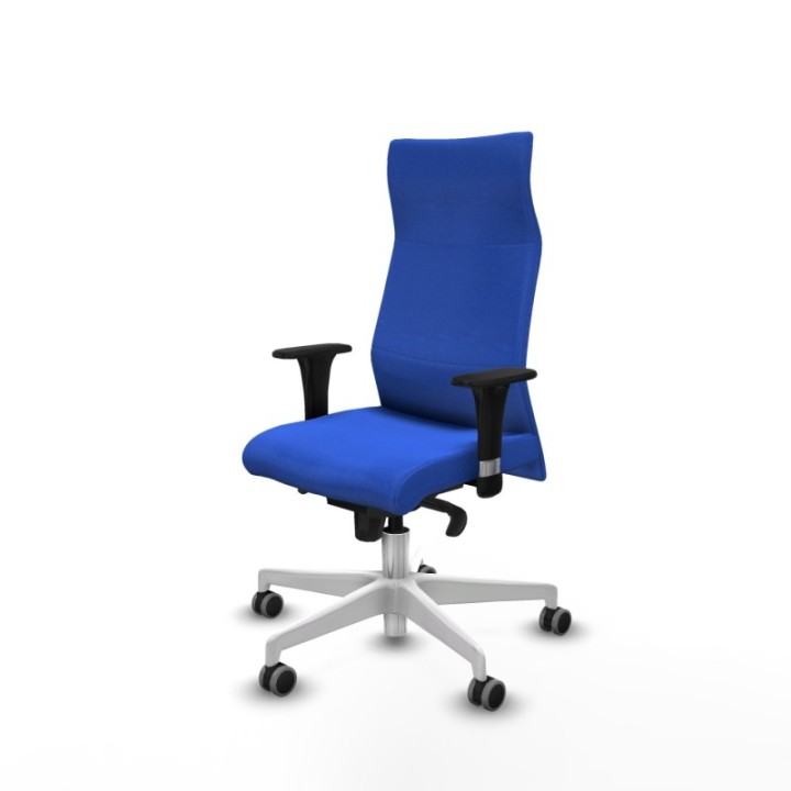 Albacete XL sincro bali azul brazos 1D base blanca ruedas 65mm engomadas