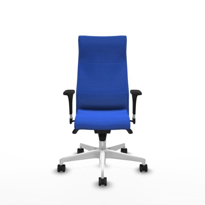 Albacete XL sincro bali azul brazos 1D base blanca ruedas 65 mm nailon