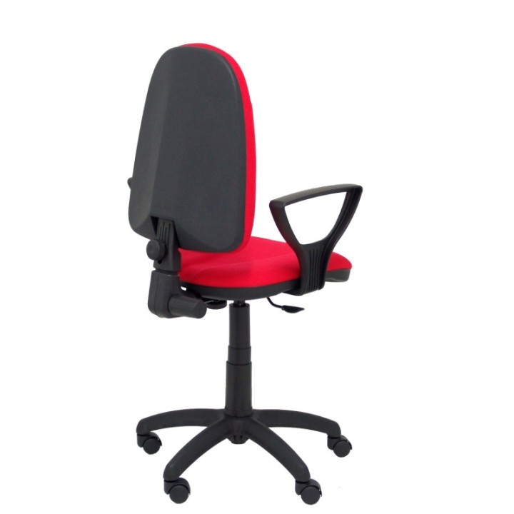 Silla Algarra CP bali rojo brazos fijos