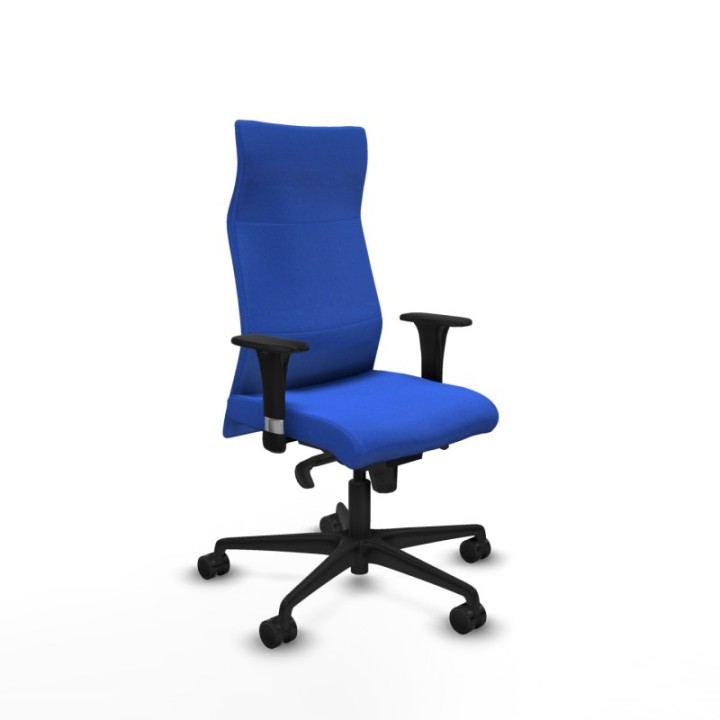 Albacete XL sincro bali azul brazos 1D base nailon ruedas 65 mm nailon