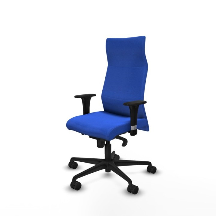 Albacete XL sincro bali azul brazos 1D base nailon ruedas 65 mm nailon