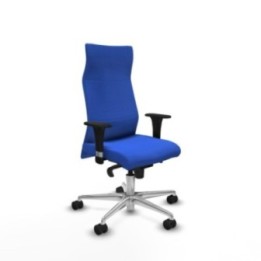 Albacete XL sincro bali azul brazos 1D base aluminio ruedas 65 mm nailon