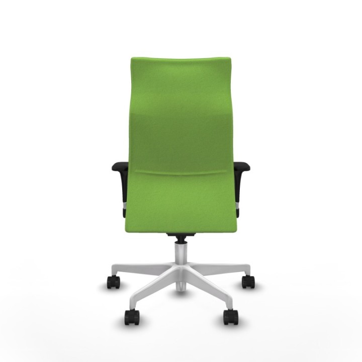 Albacete XL sincro bali pistacho brazos 1D base blanca ruedas 65 mm nailon