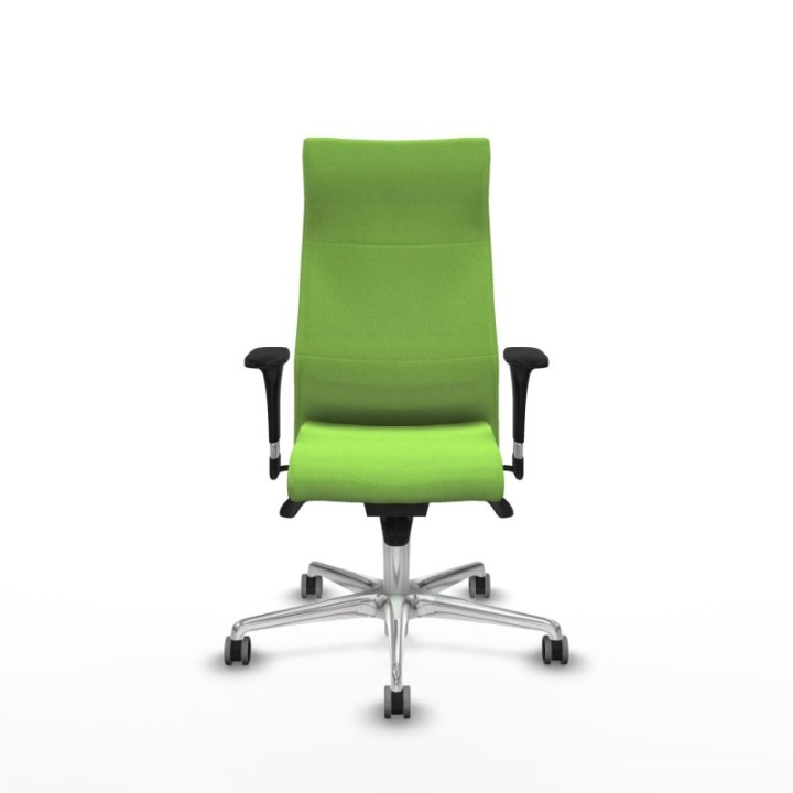 Albacete XL sincro bali pistacho brazos 1D base aluminio ruedas 65mm engomadas