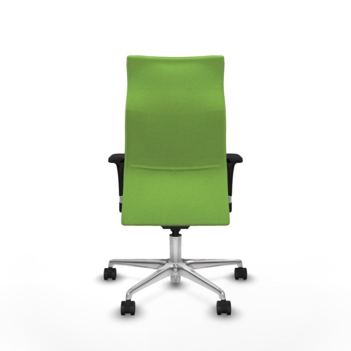 Albacete XL sincro bali pistacho brazos 1D base aluminio ruedas 65 mm nailon