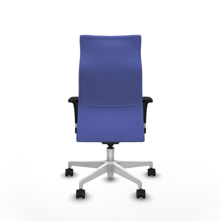 Albacete XL sincro bali azul claro brazos 1D base blanca ruedas 65 mm nailon