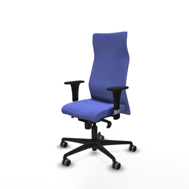 Albacete XL sincro bali azul claro brazos 1D base nailon ruedas 65mm engomadas