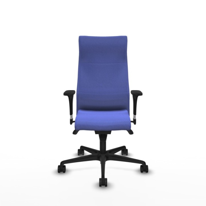 Albacete XL sincro bali azul claro brazos 1D base nailon ruedas 65 mm nailon