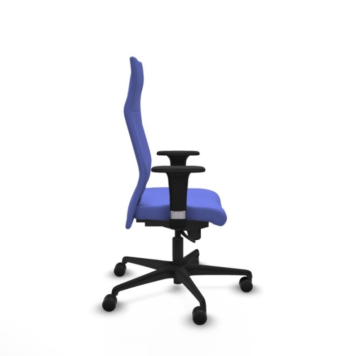 Albacete XL sincro bali azul claro brazos 1D base nailon ruedas 65 mm nailon