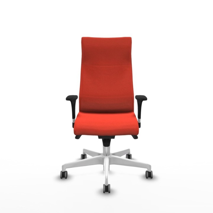 Albacete XL sincro bali naranja oscuro brazos 1D base blanca ruedas 65mm engomadas