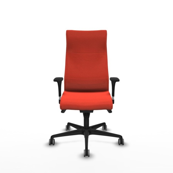 Albacete XL sincro bali naranja oscuro brazos 1D base nailon ruedas 65mm engomadas