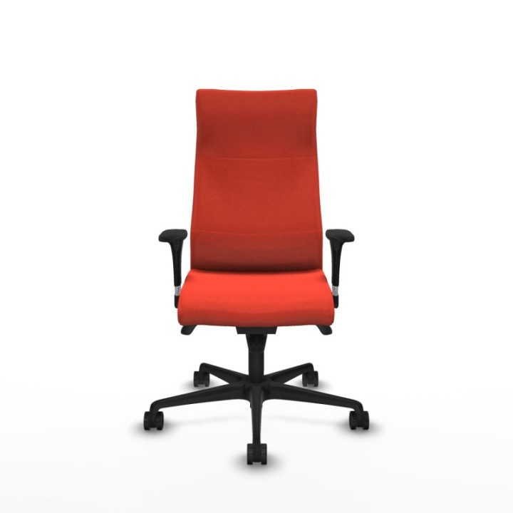 Albacete XL sincro bali naranja oscuro brazos 1D base nailon ruedas 65 mm nailon