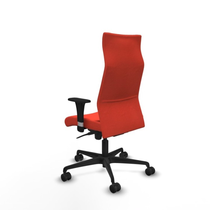 Albacete XL sincro bali naranja oscuro brazos 1D base nailon ruedas 65 mm nailon