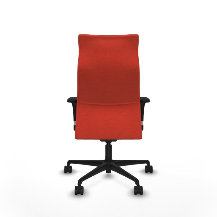 Albacete XL sincro bali naranja oscuro brazos 1D base nailon ruedas 65 mm nailon