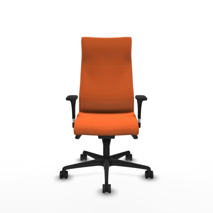 Albacete XL sincro bali naranja brazos 1D base nailon ruedas 65 mm nailon