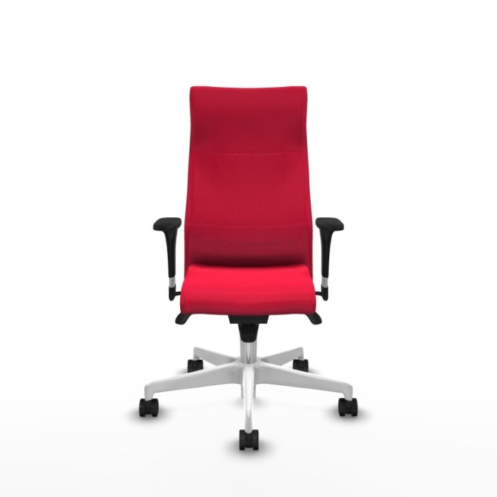 Albacete XL sincro bali rojo brazos 1D base blanca ruedas 65 mm nailon