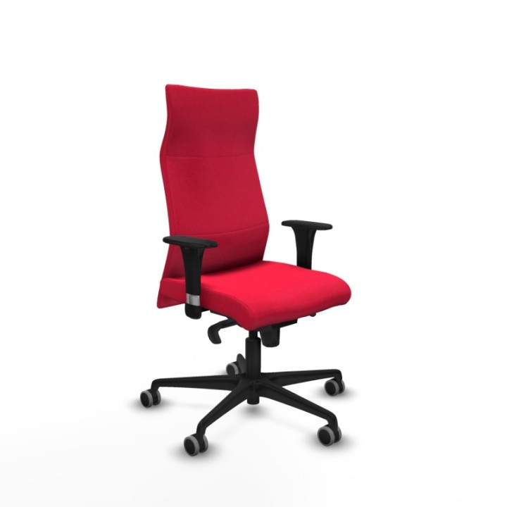 Albacete XL sincro bali rojo brazos 1D base nailon ruedas 65mm engomadas