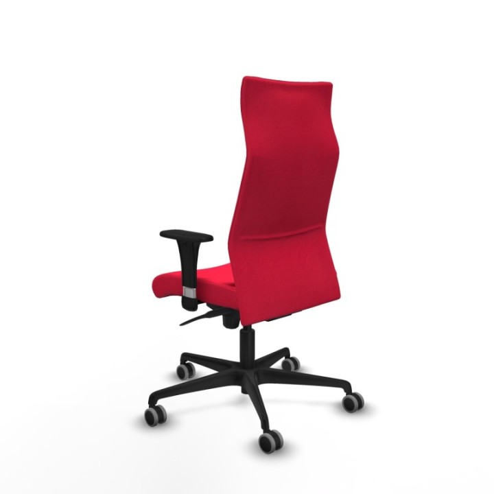 Albacete XL sincro bali rojo brazos 1D base nailon ruedas 65mm engomadas