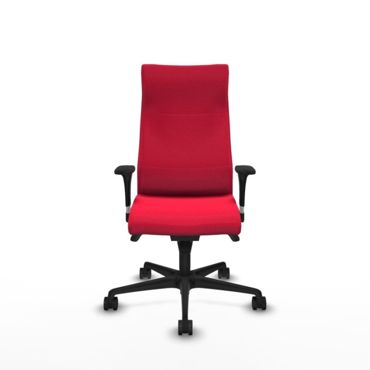 Albacete XL sincro bali rojo brazos 1D base nailon ruedas 65 mm nailon