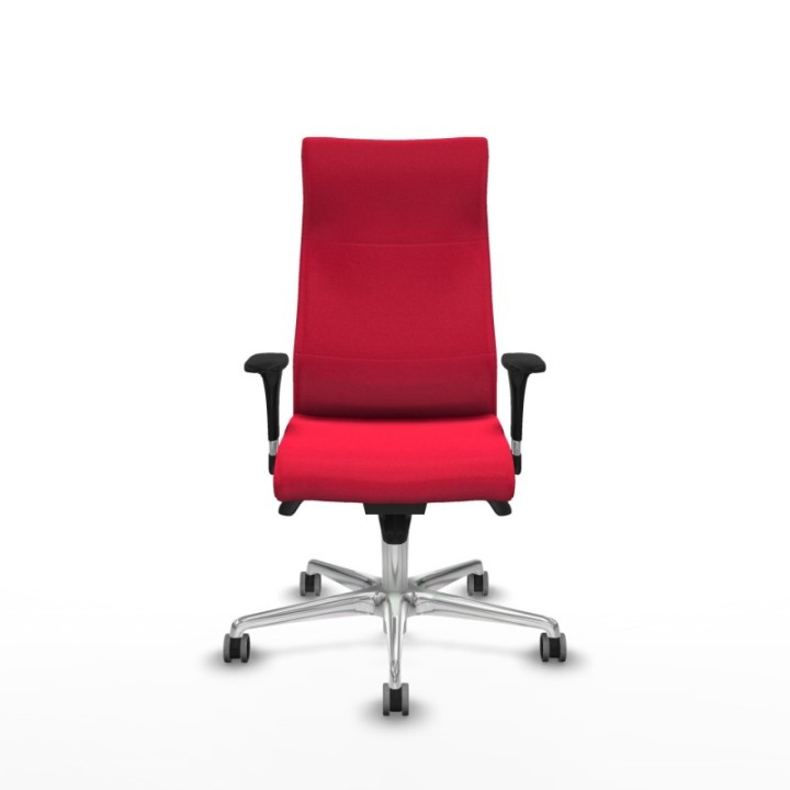 Albacete XL sincro bali rojo brazos 1D base aluminio ruedas 65mm engomadas