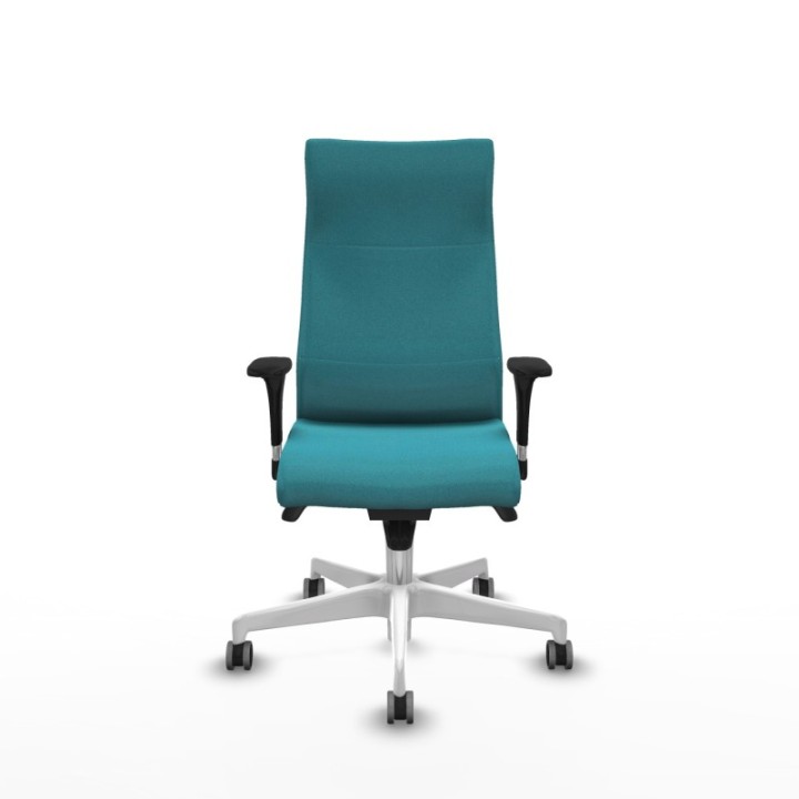 Albacete XL sincro bali turquesa brazos 1D base blanca ruedas 65mm engomadas