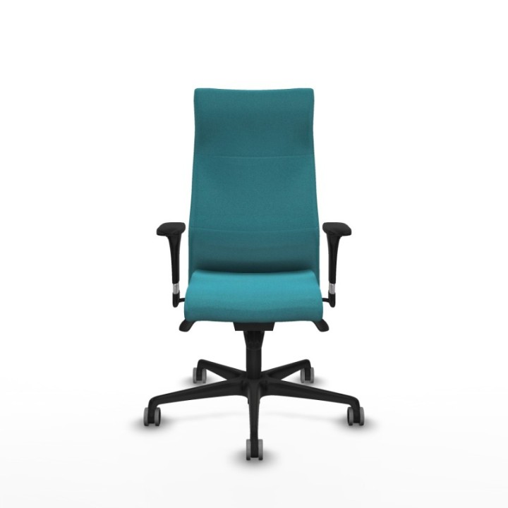 Albacete XL sincro bali turquesa brazos 1D base nailon ruedas 65mm engomadas